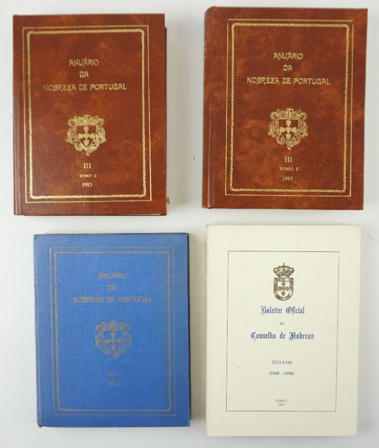 4 Livros da Nobreza Portuguesa