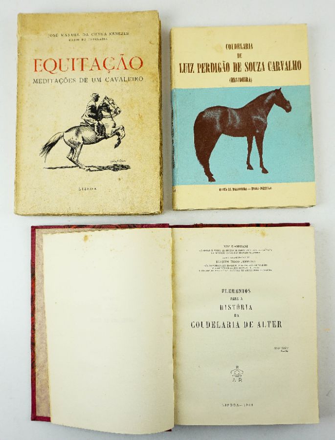 3 Livros sobre Coudelaria