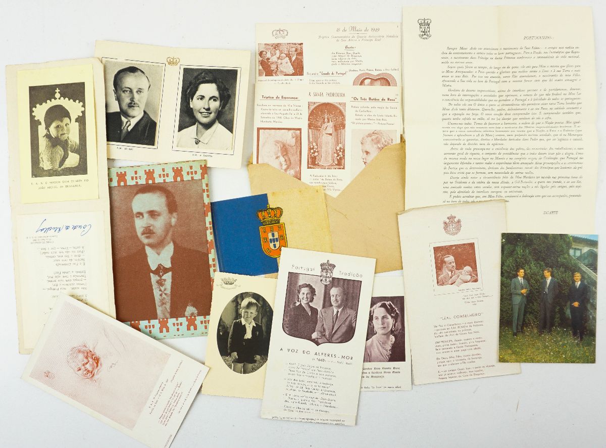 Memoralia do Senhor Dom Duarte Nuno e respetiva Família
