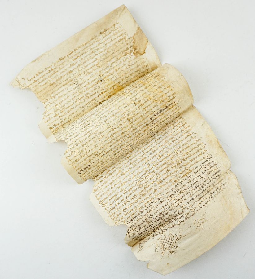 Manuscrito sobre pergaminho