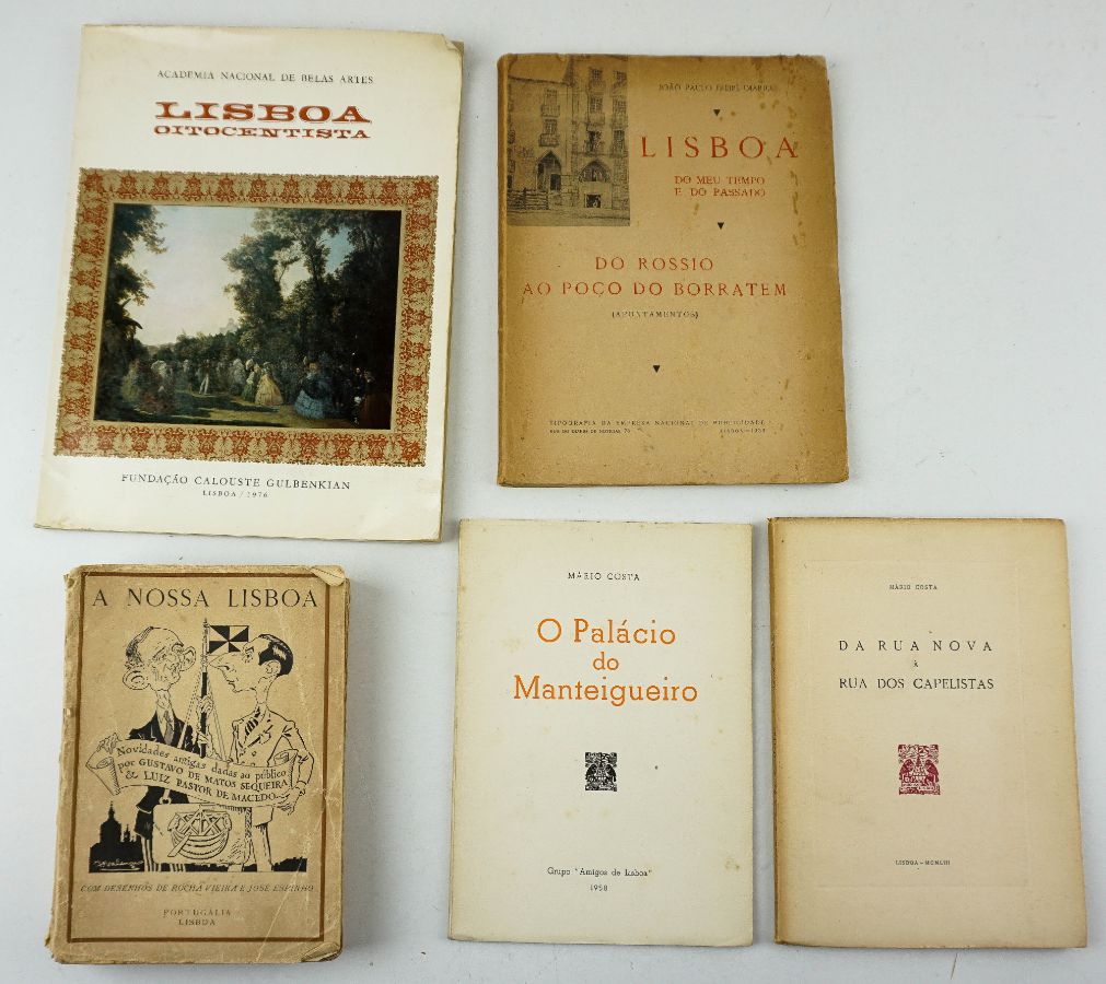 5 Livros sobre Lisboa