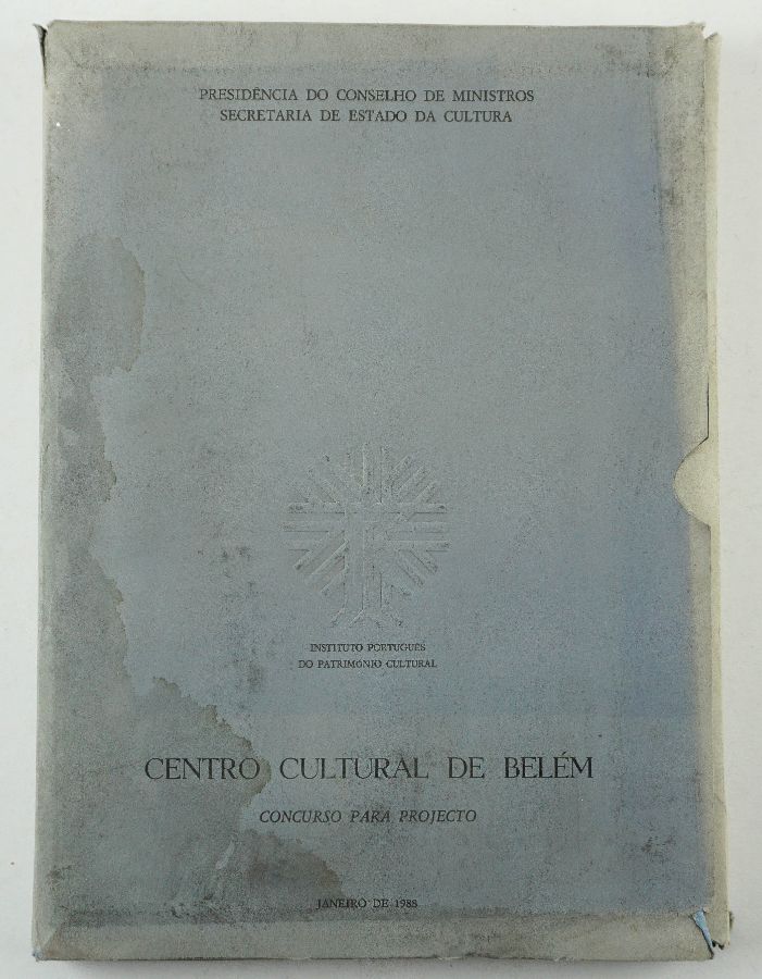 Centro Cultural de Belém – Concurso para Projecto 1988