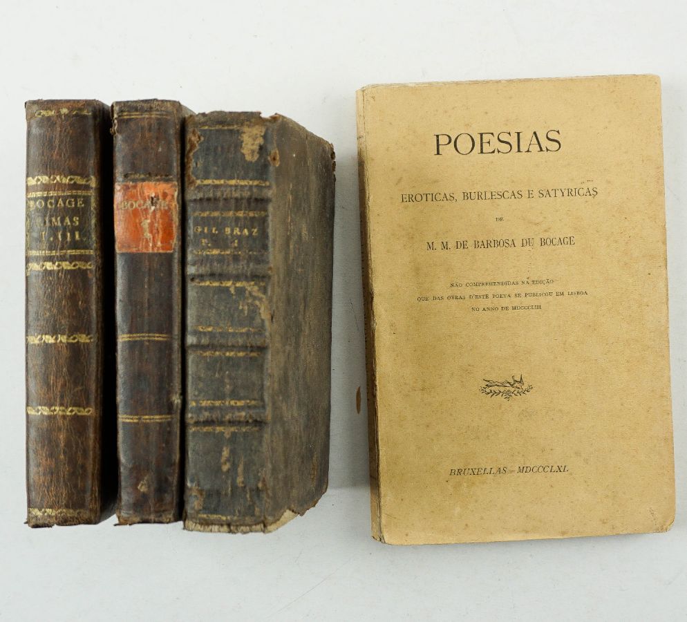 Manoel Maria de Barbosa du Bocage - Livros