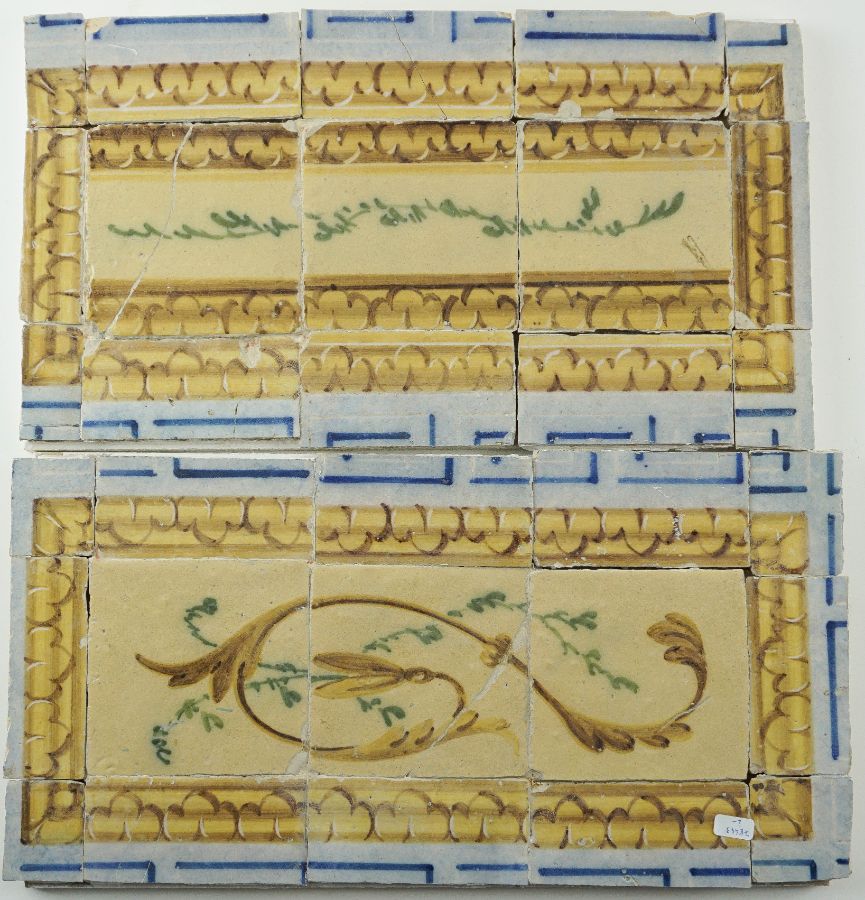 2 Painéis de Azulejos