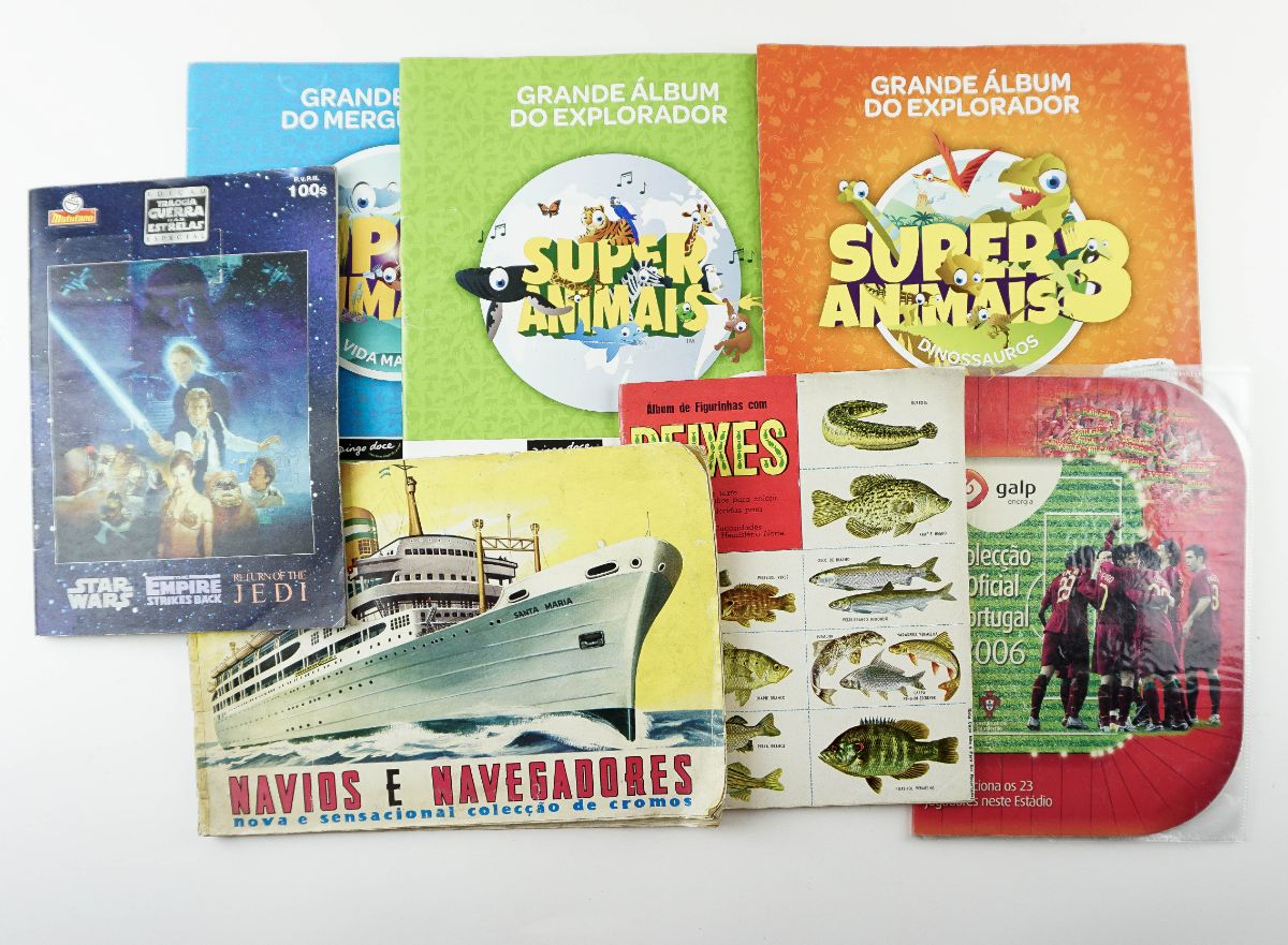 7 Cadernetas de Cromos