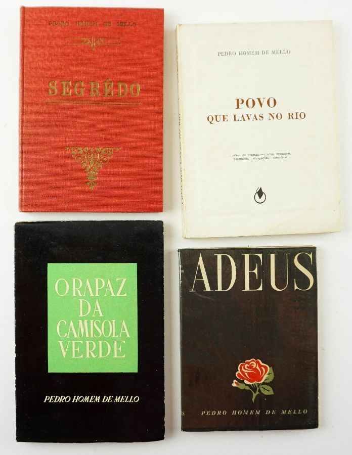 4 Livros de Pedro Homem de Mello