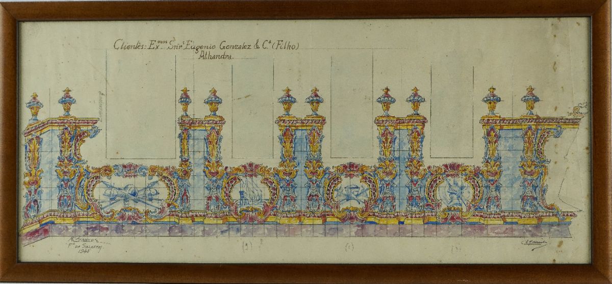 Projecto de painel de azulejos
