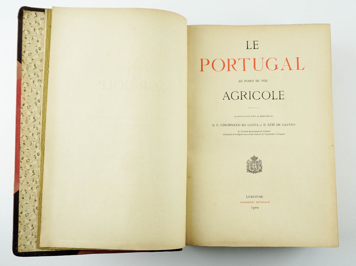LE PORTUGAL AU POINT DE VUE AGRICOLE