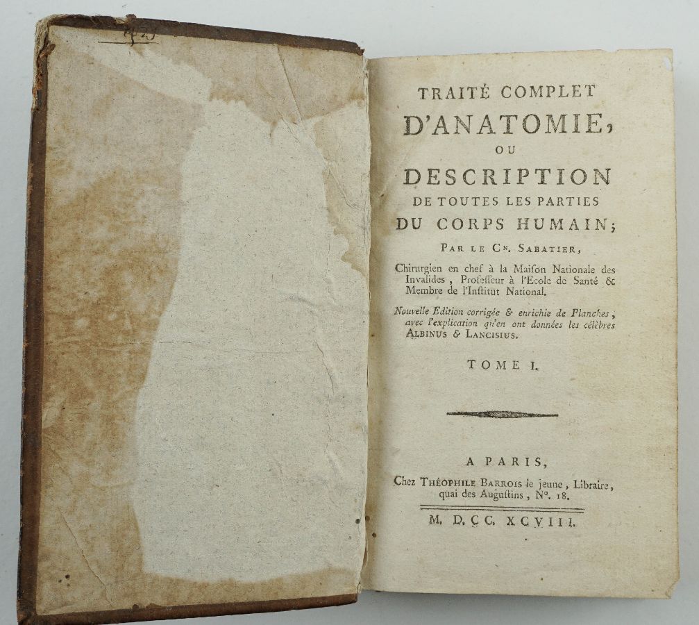 Traité Complete d'Anatomie