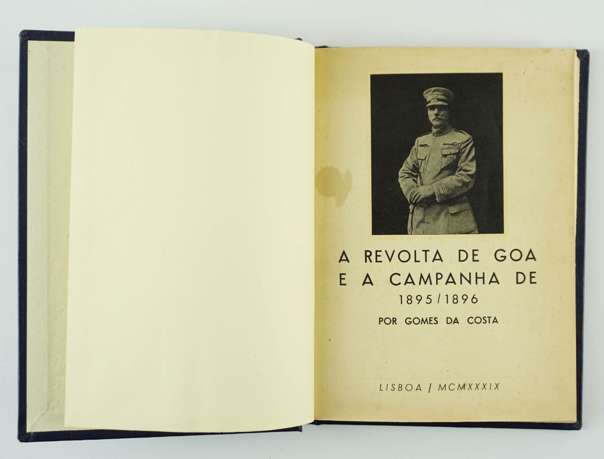 Obra de Gomes da Costa sobre a revolta e Goa (1895)