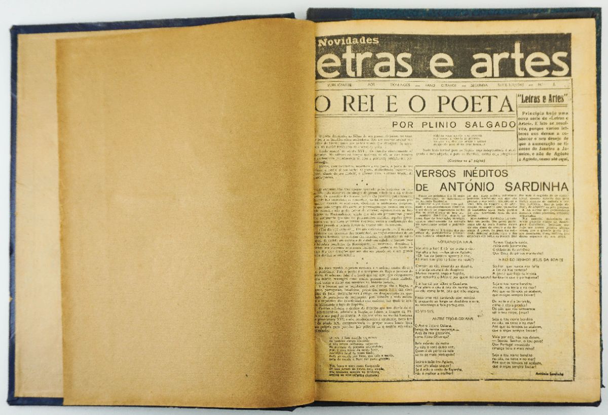 Letras e Artes – Suplemento literário do jornal Novidades