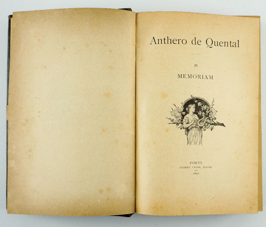 In Memoriam de Antero de Quental (1890)