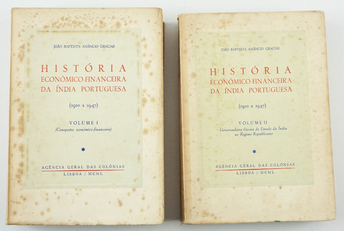 História Económica-Financeira da Índia Portuguesa (1910-1947)