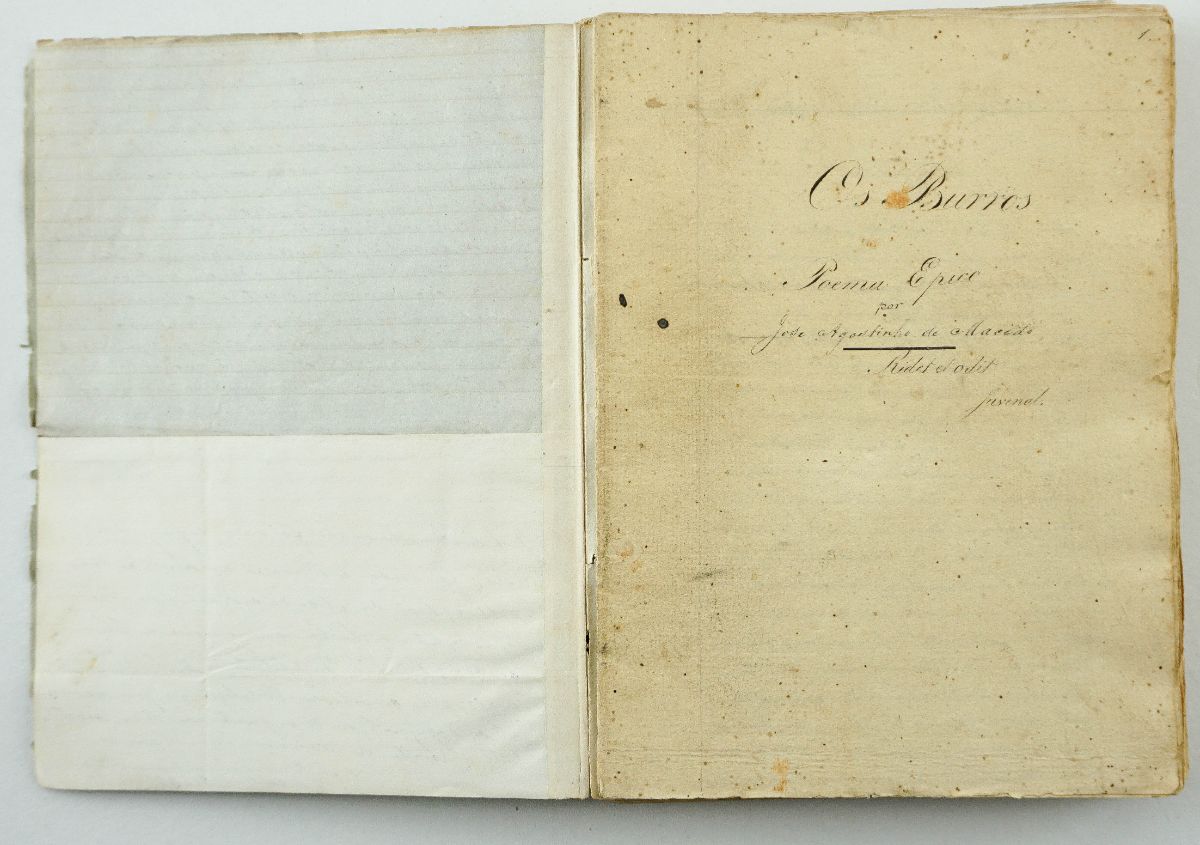 MANUSCRITO. José Agostinho de Macedo. OS BURROS.