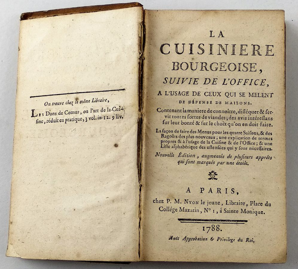 LA CUISINIERE BOURGEOISE.‎