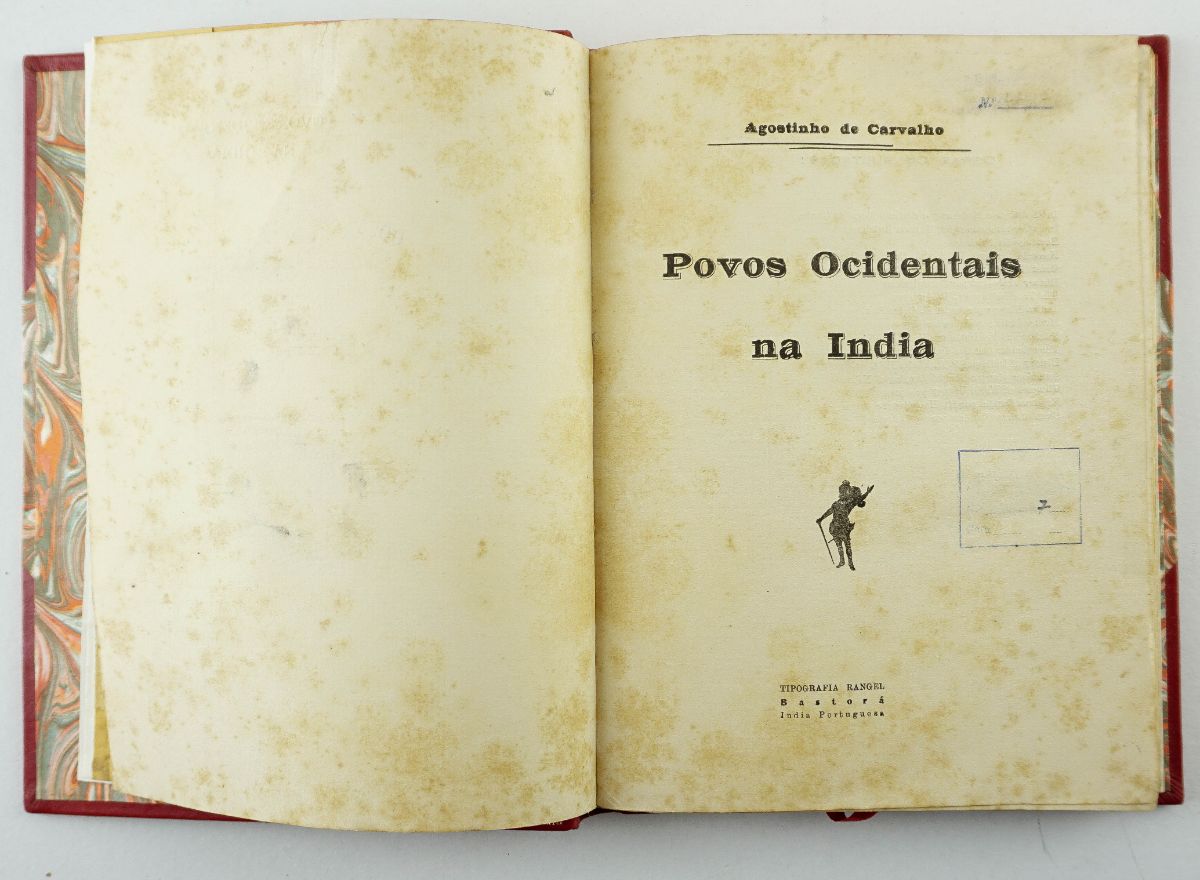 Povos Ocidentais na India por Agostinho de Carvalho