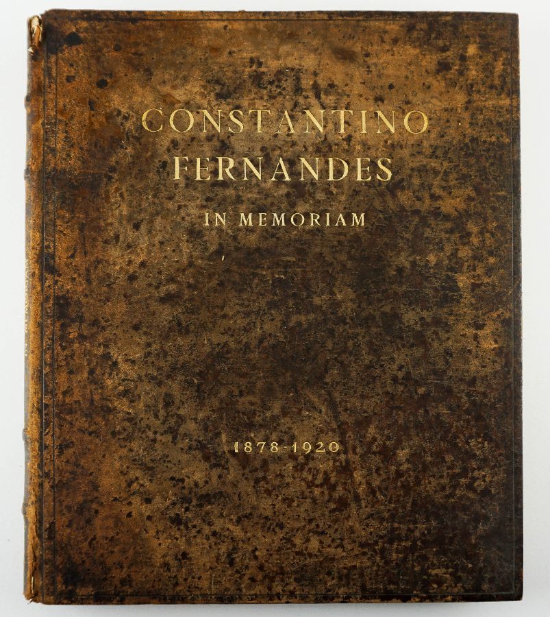 Grande Livro de Constantino Fernandes In Memoriam, 1878-1920