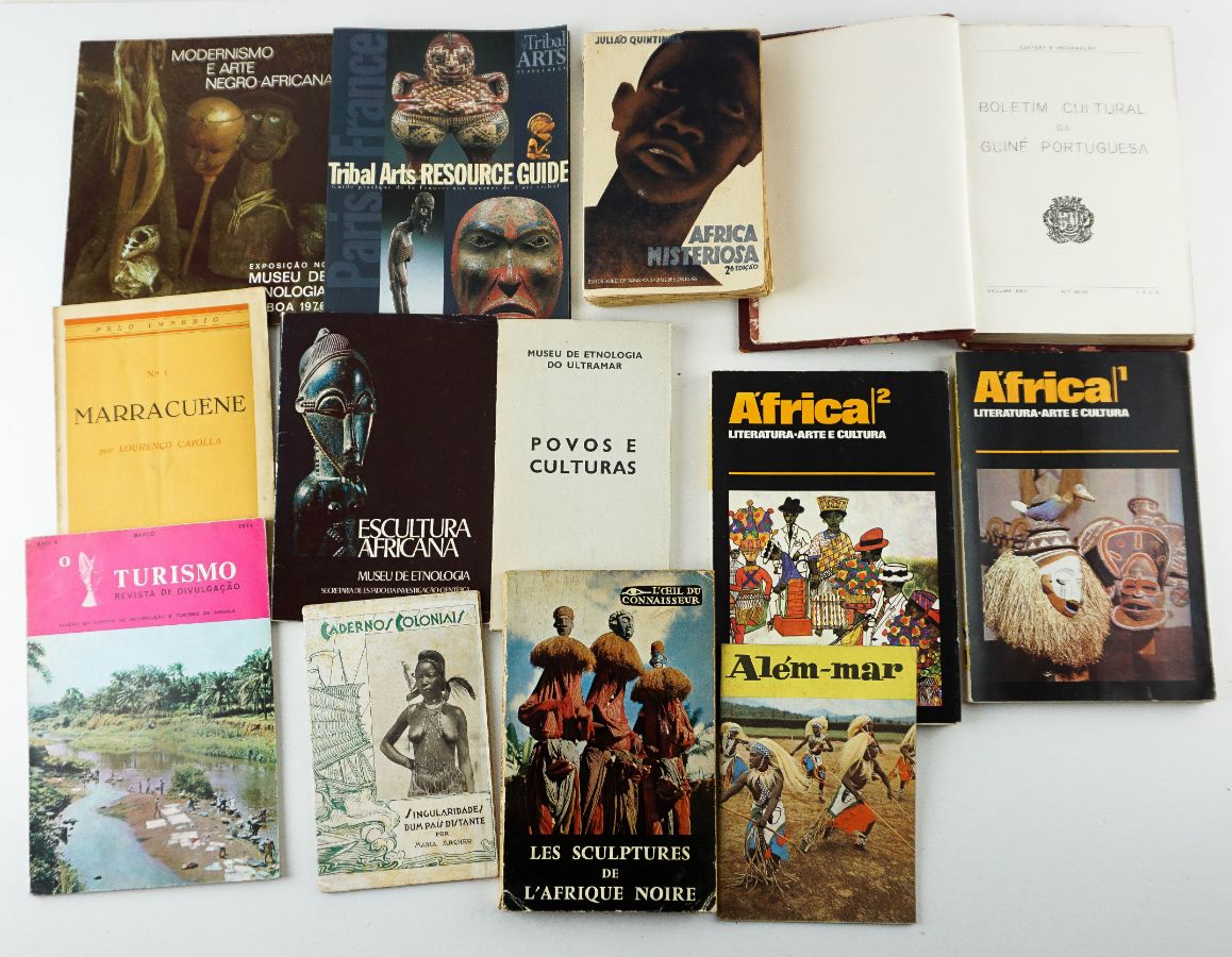 Diversos Livros e Catálogos de Africa