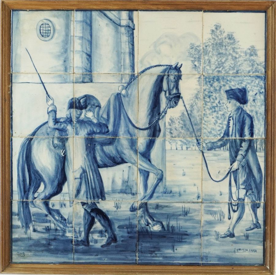 Painel de 16 Azulejos