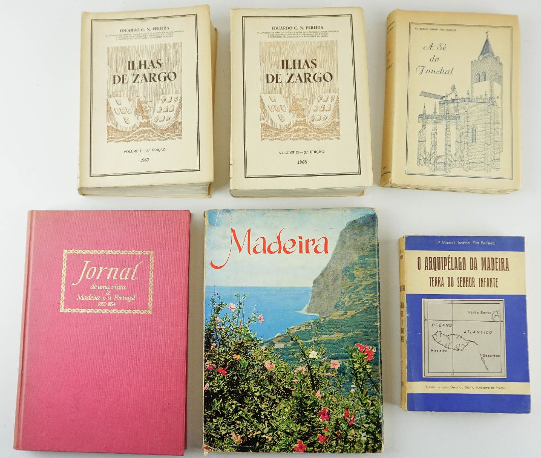 Livros sobre o Arquipélago da Madeira