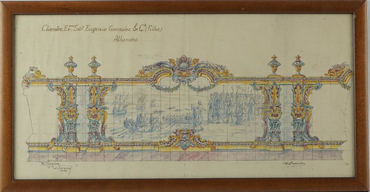 Projecto de painel de azulejos