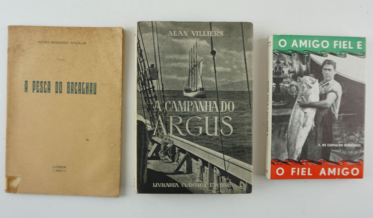 Livros raros sobre a Pesca do Bacalhau