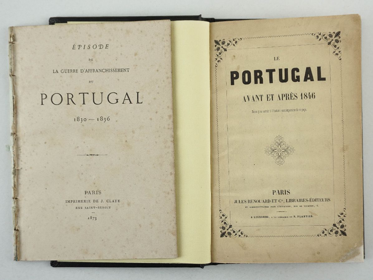 Livros franceses sobra as Guerras Civis em Portugal no século XIX