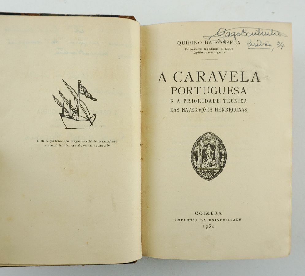 A Caravela Portuguesa – Exemplar de Gago Coutinho