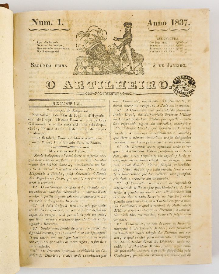 O Artilheiro (1837)