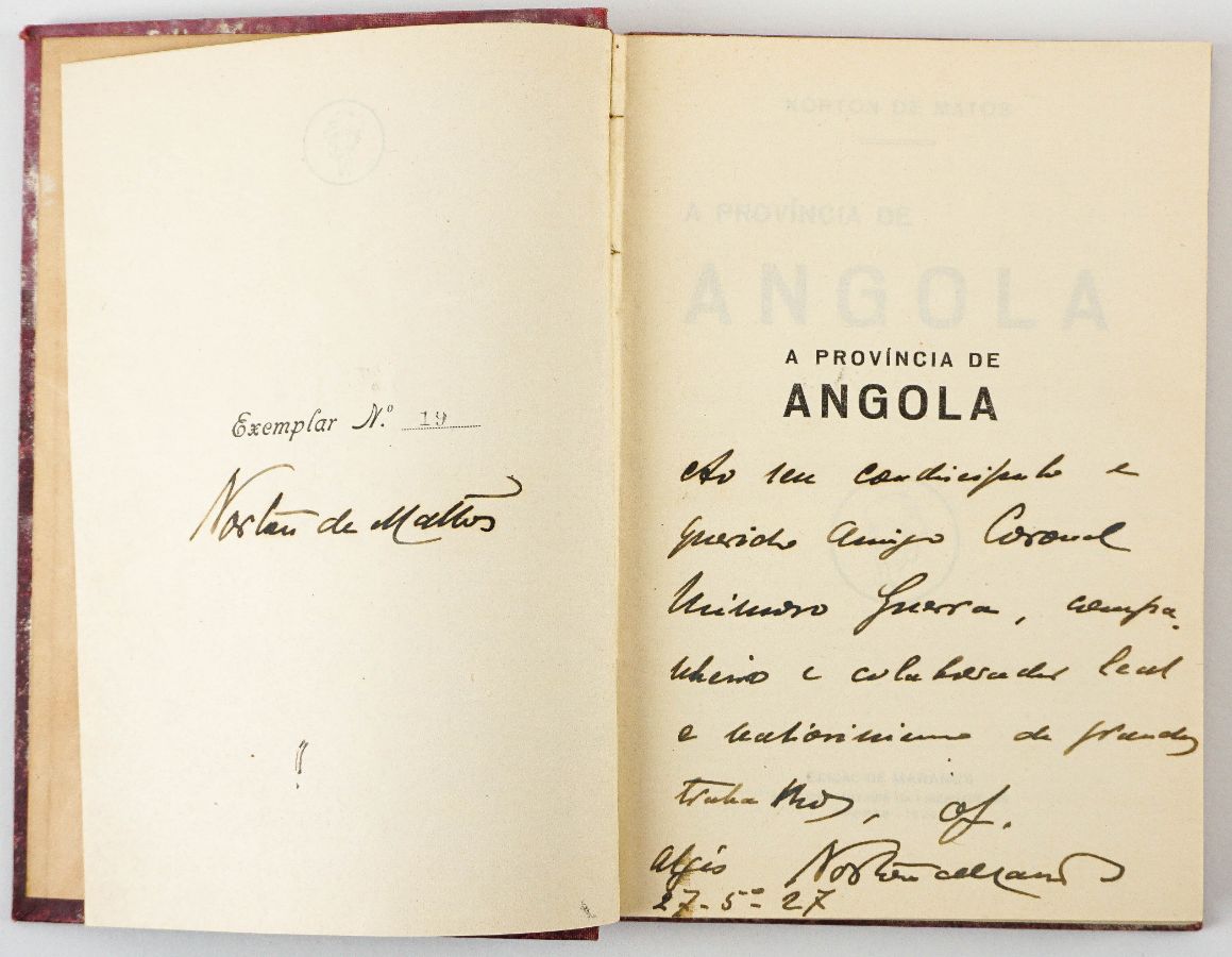 Norton de Matos - edição especial autografada