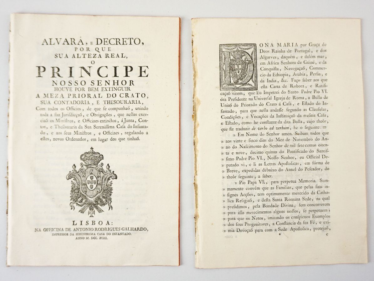 Extinção do Priorizado do Crato (1793)