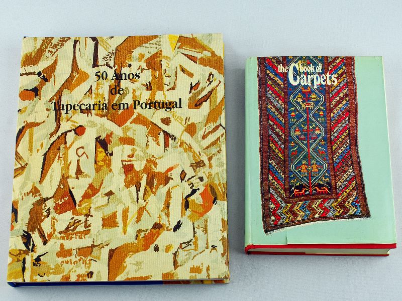 2 Livros sobre Tapetes e Tapeçaria