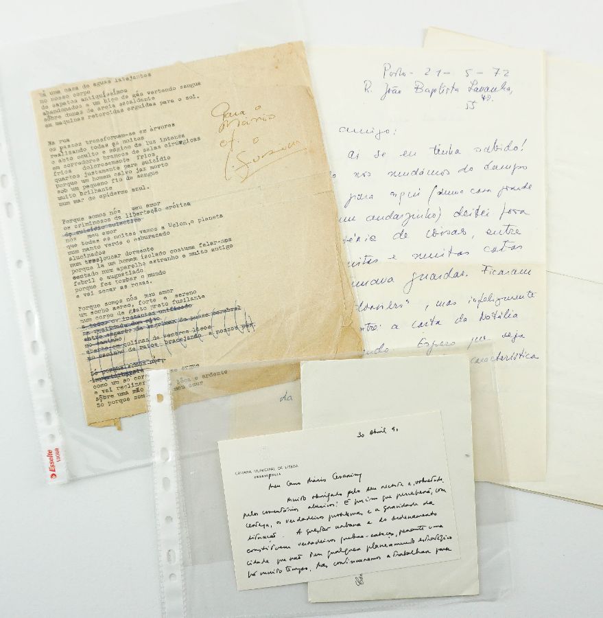 Manuscritos autores e personalidades portuguesas
