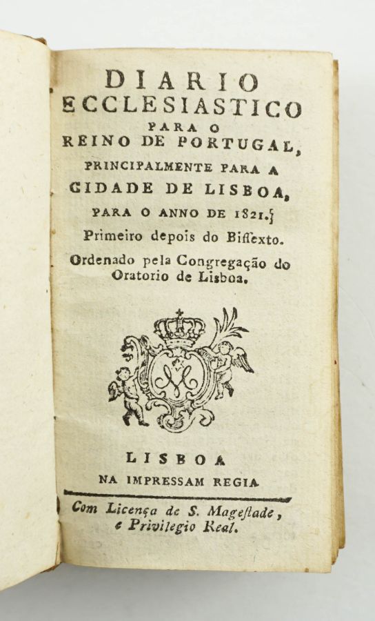 Diario ecclesiastico para o Reino de Portugal