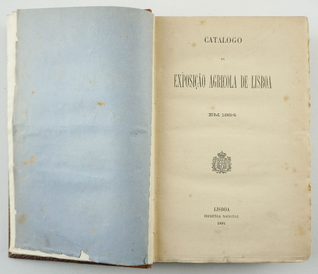 Catalogo da Exposição Agrícola de Lisboa em 1884