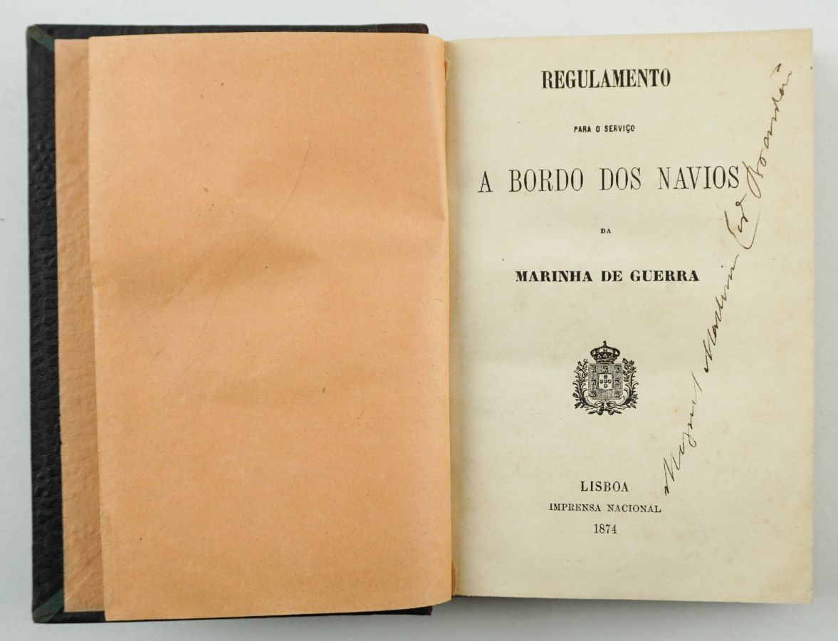 Regulamento para o serviço a bordo dos navios da Marinha de Guerra