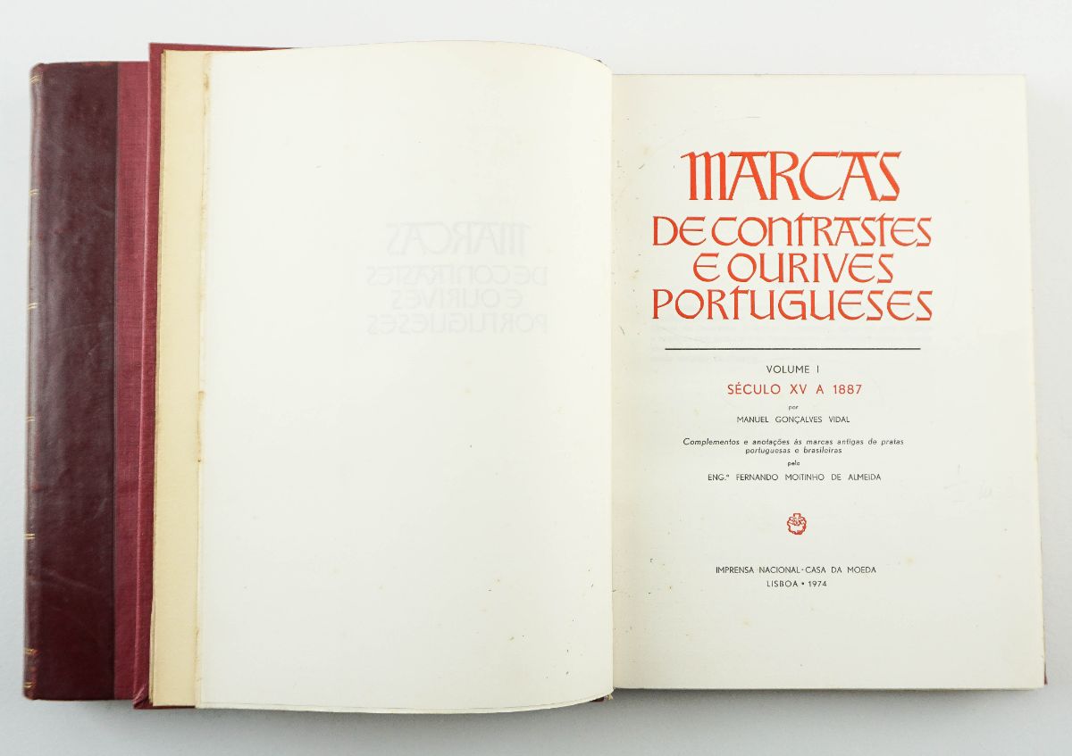 Marcas de Contrastes e Ourives Portugueses / Manuel Gonçalves Vidal