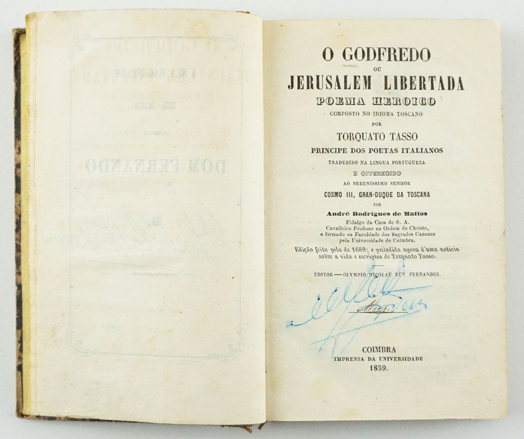 Torcato Tasso – Jerusalém Libertada (1859)