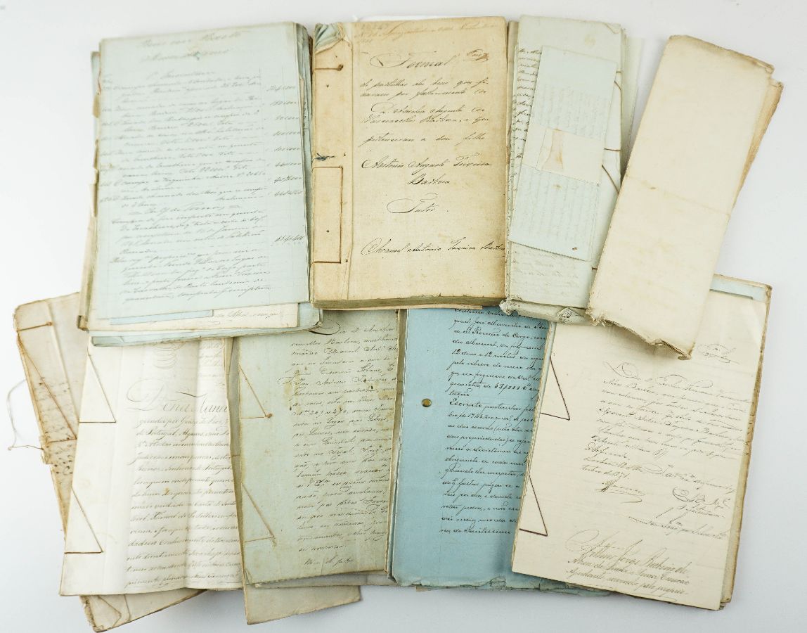 Manuscritos entre 1738 e 1875