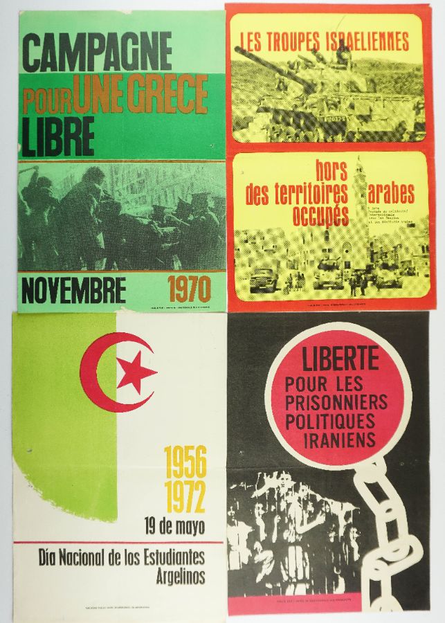 Cartazes da União Internacional de Estudantes (anos sessenta e setenta)