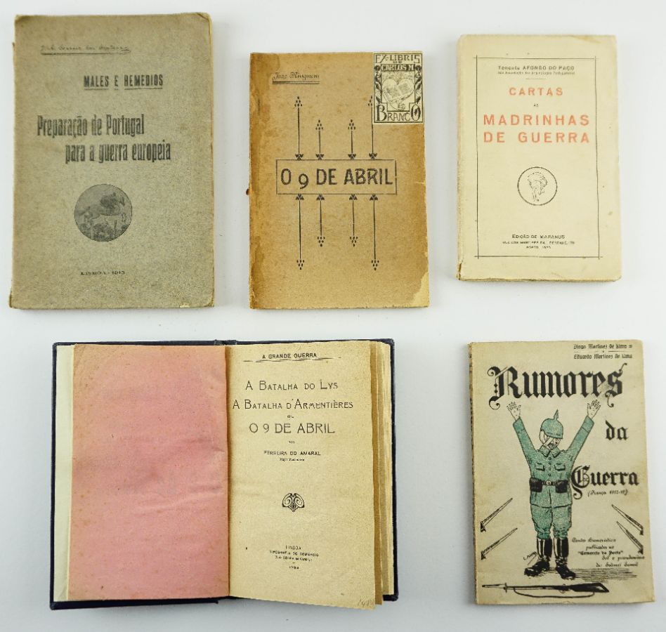Livros sobre Portugal na Grande Guerra