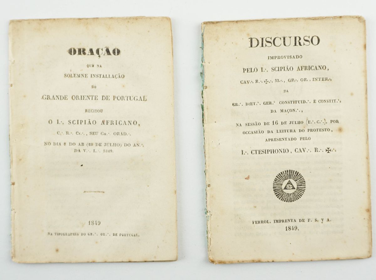 Raras publicações maçónicas portuguesas (1849)