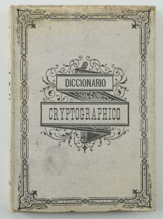 Diccionario Cryptographico – Primeira Edição