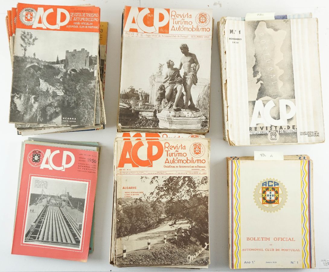 Raro Conjunto de Publicações do A.C.P. 1929-1958