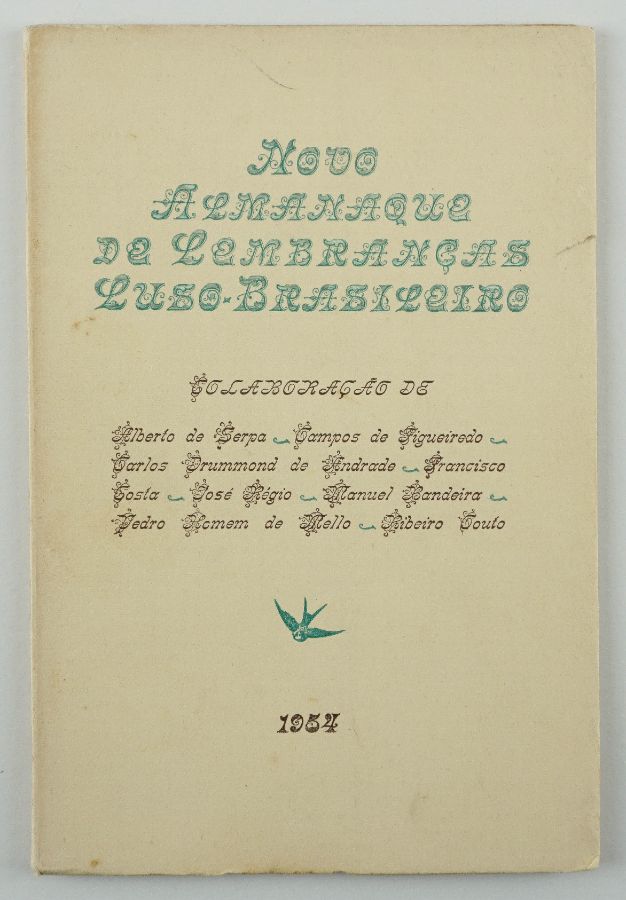 Novo Almanaque de Lembranças Luso-Brasileiro – com dedicatória de José Régio