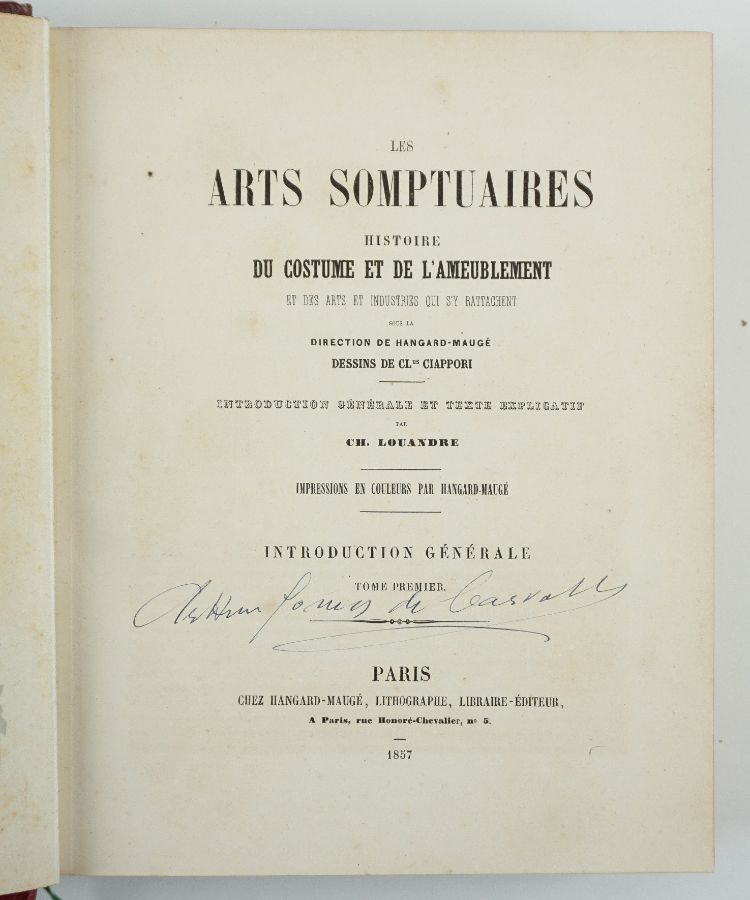 Les Arts Somptuaires (1854)