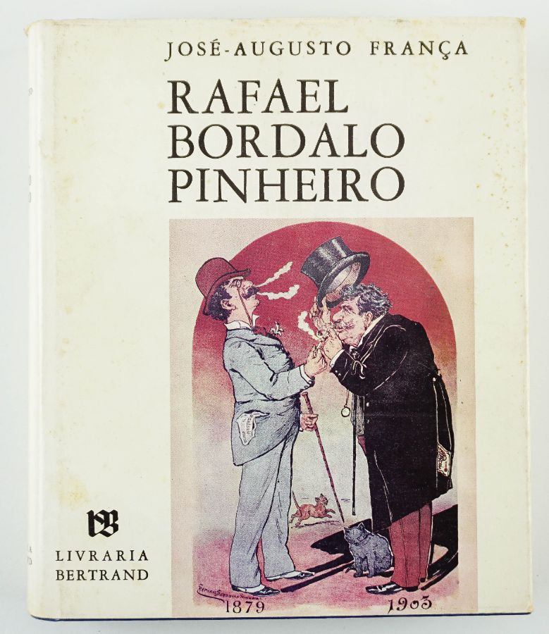 José-Augusto França – Rafael Bordalo Pinheiro – com dedicatória