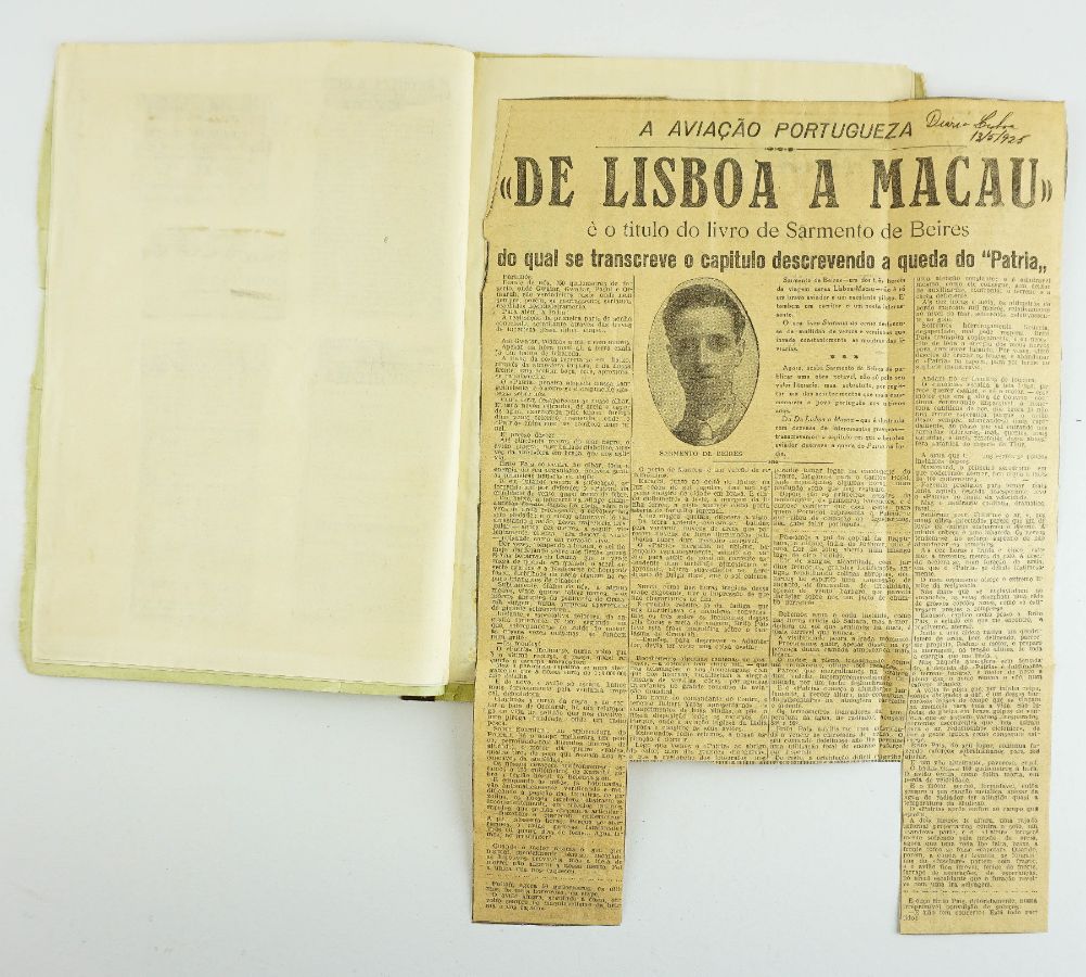 Raid Lisboa a Macau de Sarmento de Beires (1924)