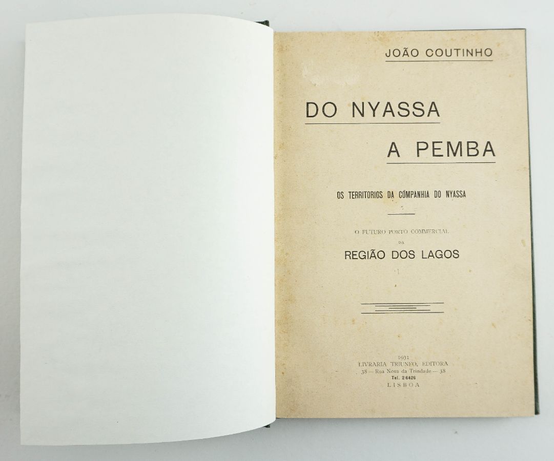 Rara obra sobre Moçambique (1893)