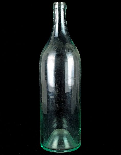 Grande garrafa em vidro